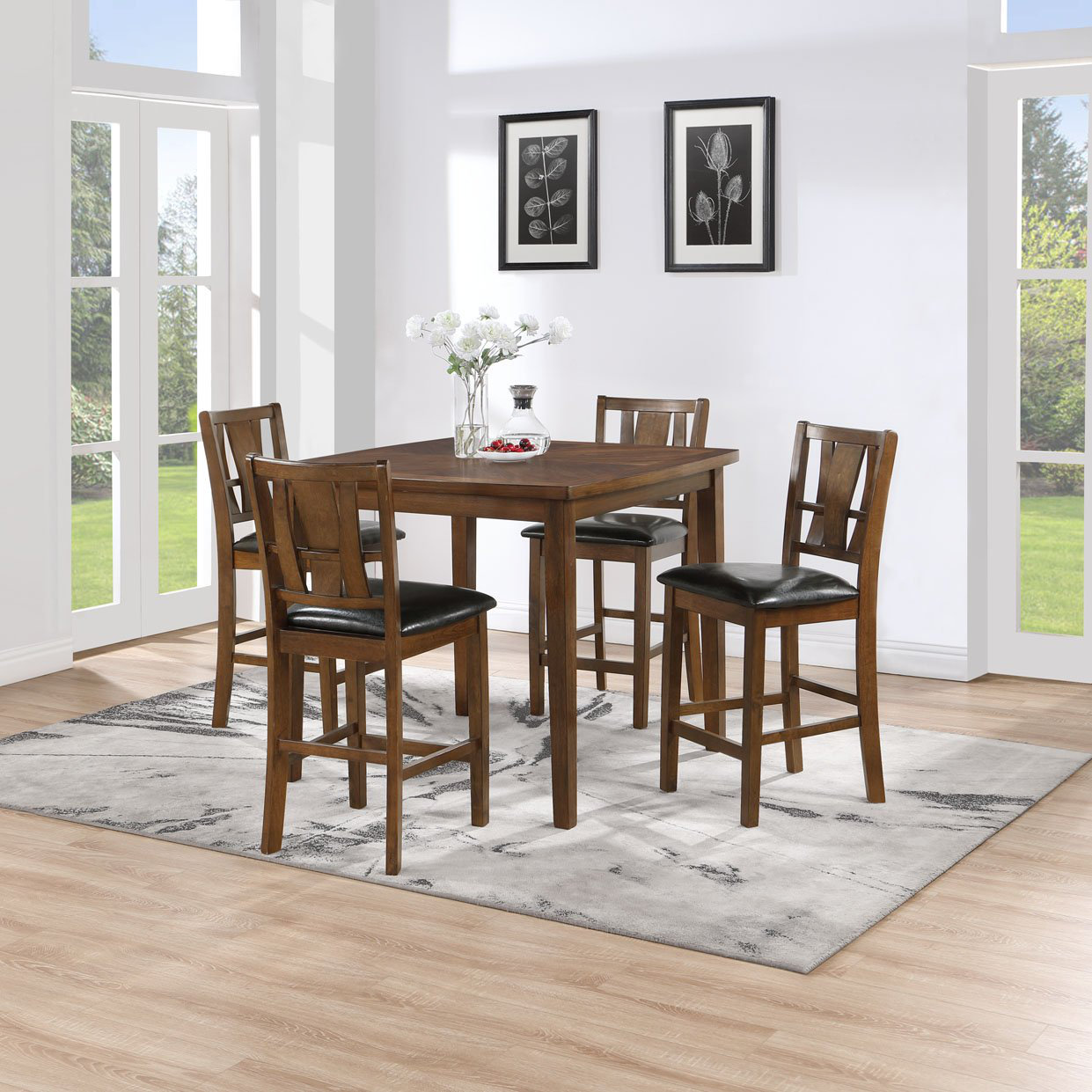 Red Barrel Studio Durer Square 19.75 L x 18 W Dining Set Reviews Wayfair